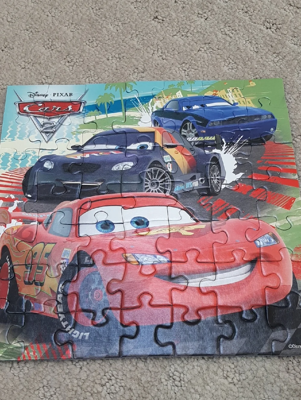 Ravensburger Cars 3 In 1  Puzzle And Book